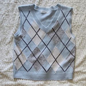 Blue Sweater Vest